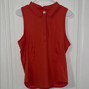 lululemon athletica Red/Orange Muscle Tee